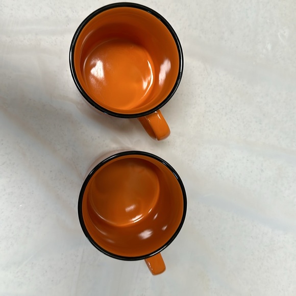 2 Bulleit Frontier Whiskey Limited Edition Orange Coffee Mug. New Condition 12oz - Picture 3 of 4